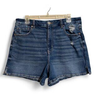 American Eagle Curvy Mom Denim Shorts Size 14